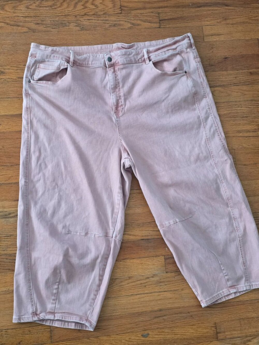 "And Now This" Pink Cropped Pants SIZE 26W
